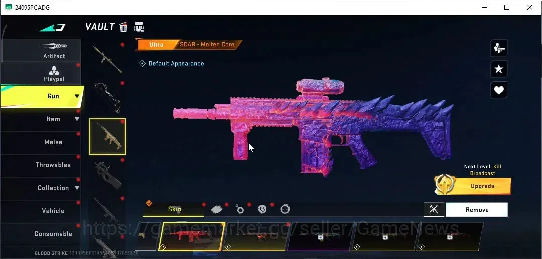 Blood Strike Accounts ASIA| Ultra Meele [Scythe]|Ultra [M4A1,Glock,INP-9 image 12