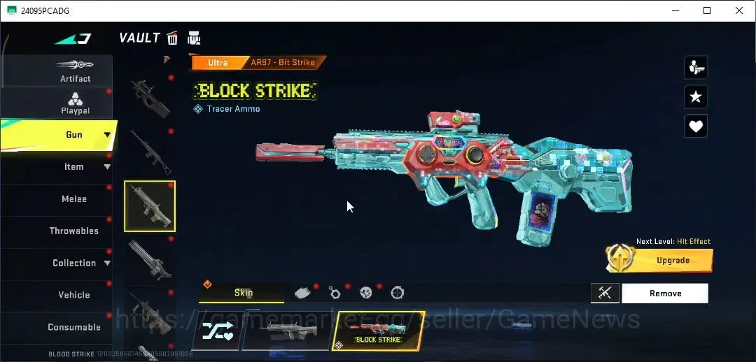Blood Strike Accounts ASIA| Ultra Meele [Scythe]|Ultra [M4A1,Glock,INP-9 image 13