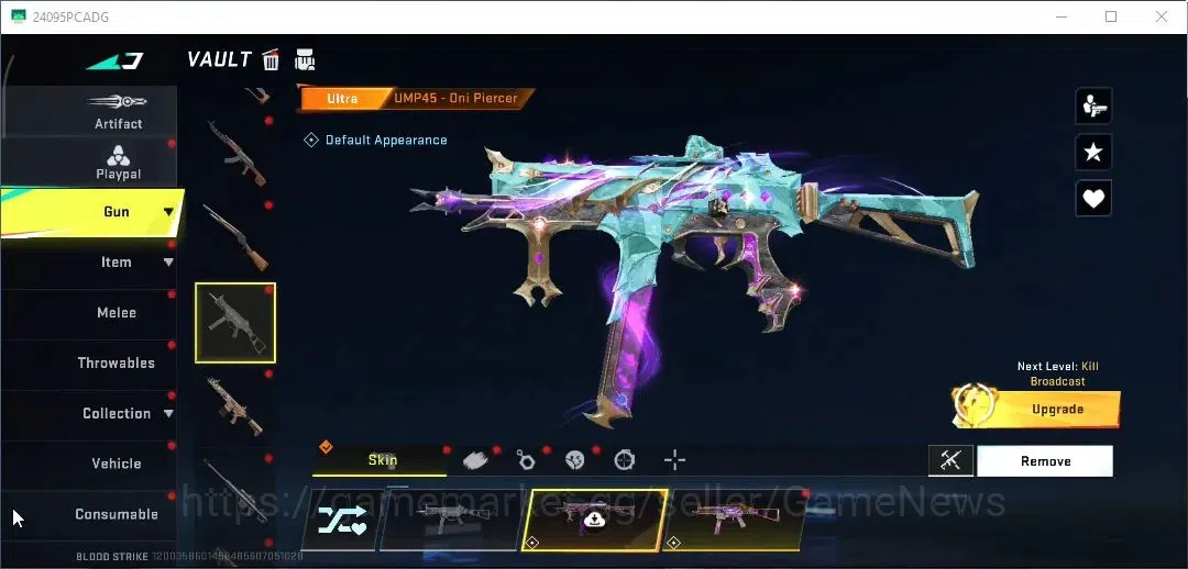Blood Strike Accounts ASIA| Ultra Meele [Scythe]|Ultra [M4A1,Glock,INP-9 image 15