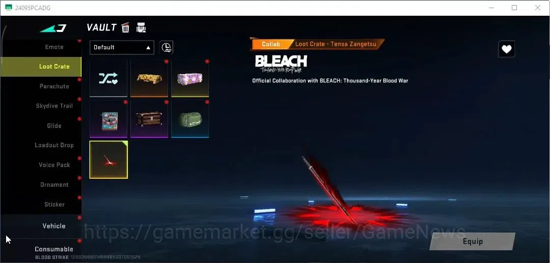 Blood Strike Accounts ASIA| Ultra Meele [Scythe]|Ultra [M4A1,Glock,INP-9 image 20