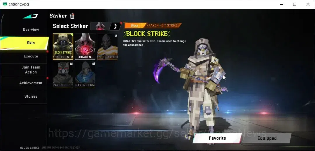 Blood Strike Accounts ASIA| Ultra Meele [Scythe]|Ultra [M4A1,Glock,INP-9 image 7