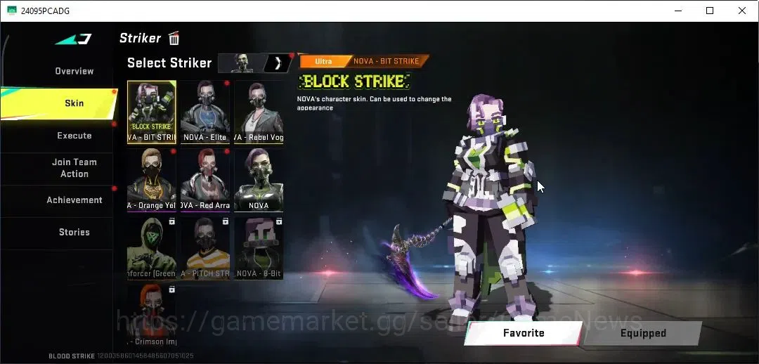 Blood Strike Accounts ASIA| Ultra Meele [Scythe]|Ultra [M4A1,Glock,INP-9 image 8