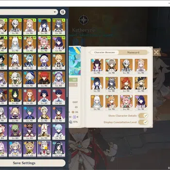 Genshin Impact Accounts End Game ASIA|Free HSR|End Game|AR60|9 PremTeam|19