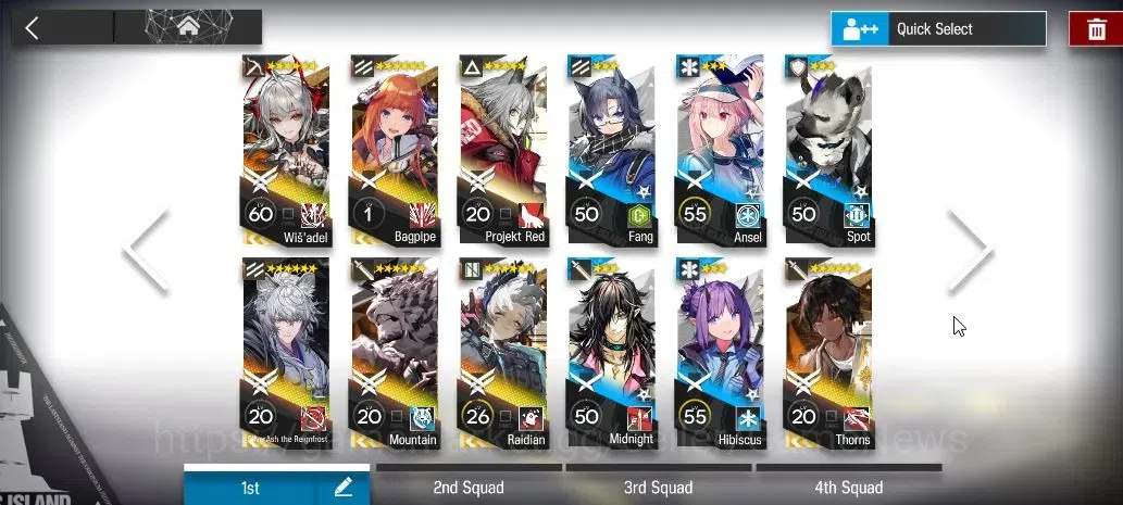 Arknights Accounts High-End Lv 48|109 Op+6 Outfits|10k+ Oru|2 Limited|Wish'Adel,Silver Ash|Terminal 15-20|Check SS(AK1557) 3
