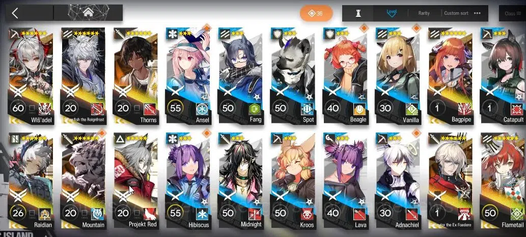 Arknights Accounts High-End Lv 48|109 Op+6 Outfits|10k+ Oru|2 Limited|Wish'Adel,Silver Ash|Terminal 15-20|Check SS(AK1557) 5