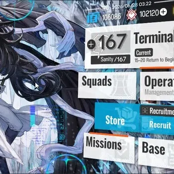 Arknights Accounts High-End Lv 48|109 Op+6 Outfits|10k+ Oru|2 Limited|Wish'Adel,Silver Ash|Terminal 15-20|Check SS(AK1557)
