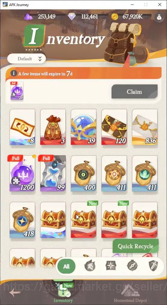 AFK Journey Accounts GLOBAL S4668|Ready Gacha|6 Hero Selector|29 S Char image 7