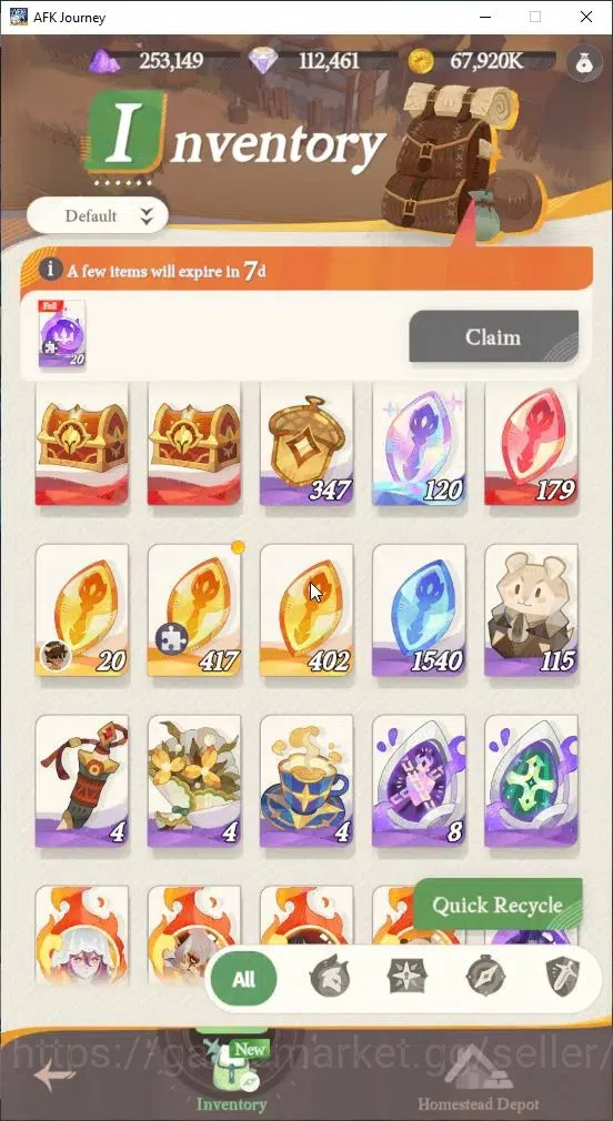 AFK Journey Accounts GLOBAL S4668|Ready Gacha|6 Hero Selector|29 S Char image 8