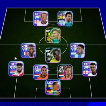 eFootball Accounts Starter Android|Fresh Starter|CS 2905|1 Epic Marco Reus |2 Show Time Menuel Neuer,Lionel