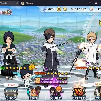 Bleach: Brave Souls Accounts Starter Global |426K BP Fresh Story|GremmyTYBW26,AizenTYBW26,IchigoTYBW26,BambiettaTYBW26,Tesla