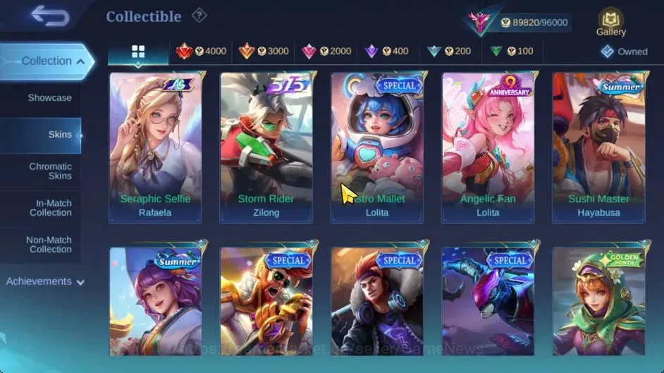 Mobile Legends: Bang Bang Accounts Hero 132|Skin 325|High Glory 78|Prime[Claude,Beatr image 13