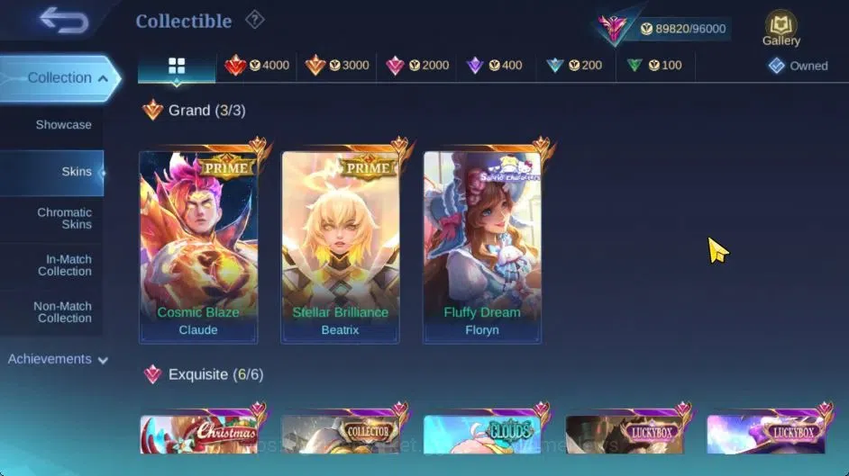 Mobile Legends: Bang Bang Accounts Hero 132|Skin 325|High Glory 78|Prime[Claude,Beatr image 5