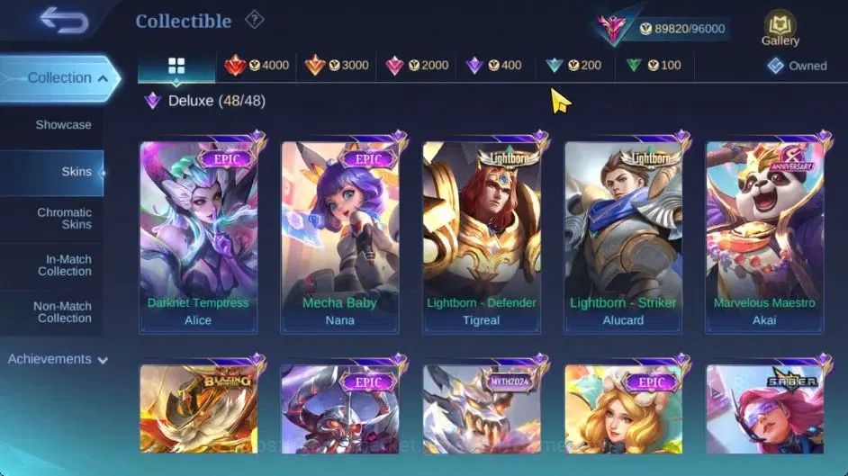 Mobile Legends: Bang Bang Accounts Hero 132|Skin 325|High Glory 78|Prime[Claude,Beatr image 7