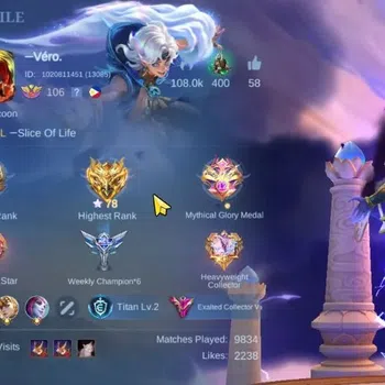 Mobile Legends: Bang Bang Others Hero 132|Skin 325|High Glory 78|Prime[Claude,Beatr image 1