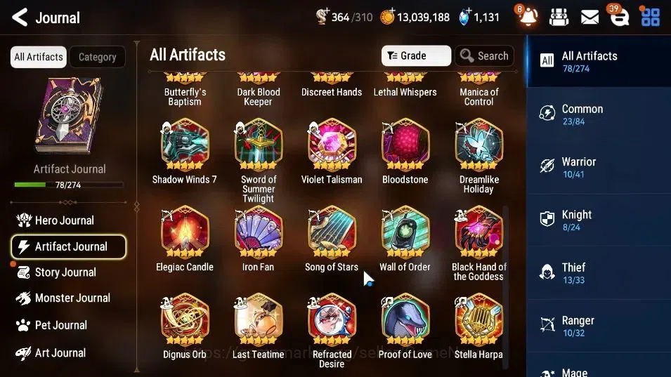 Epic Seven Accounts High-End GLOBAL Unverif|New Era|9 ML(Har setti,A Vildred,NM Luna,LC Bellona)+Rinak,Estelle,Etc|PoH+Bless 10