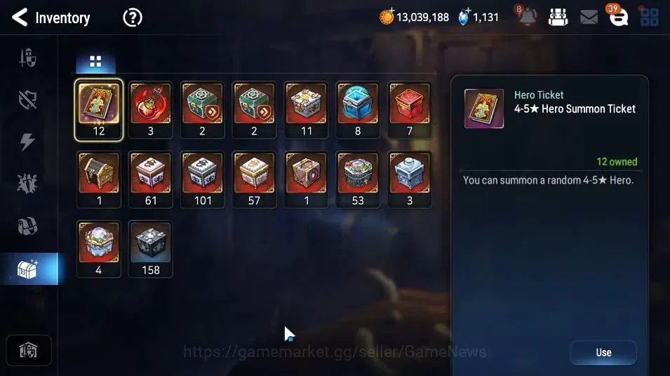Epic Seven Accounts High-End GLOBAL Unverif|New Era|9 ML(Har setti,A Vildred,NM Luna,LC Bellona)+Rinak,Estelle,Etc|PoH+Bless 17