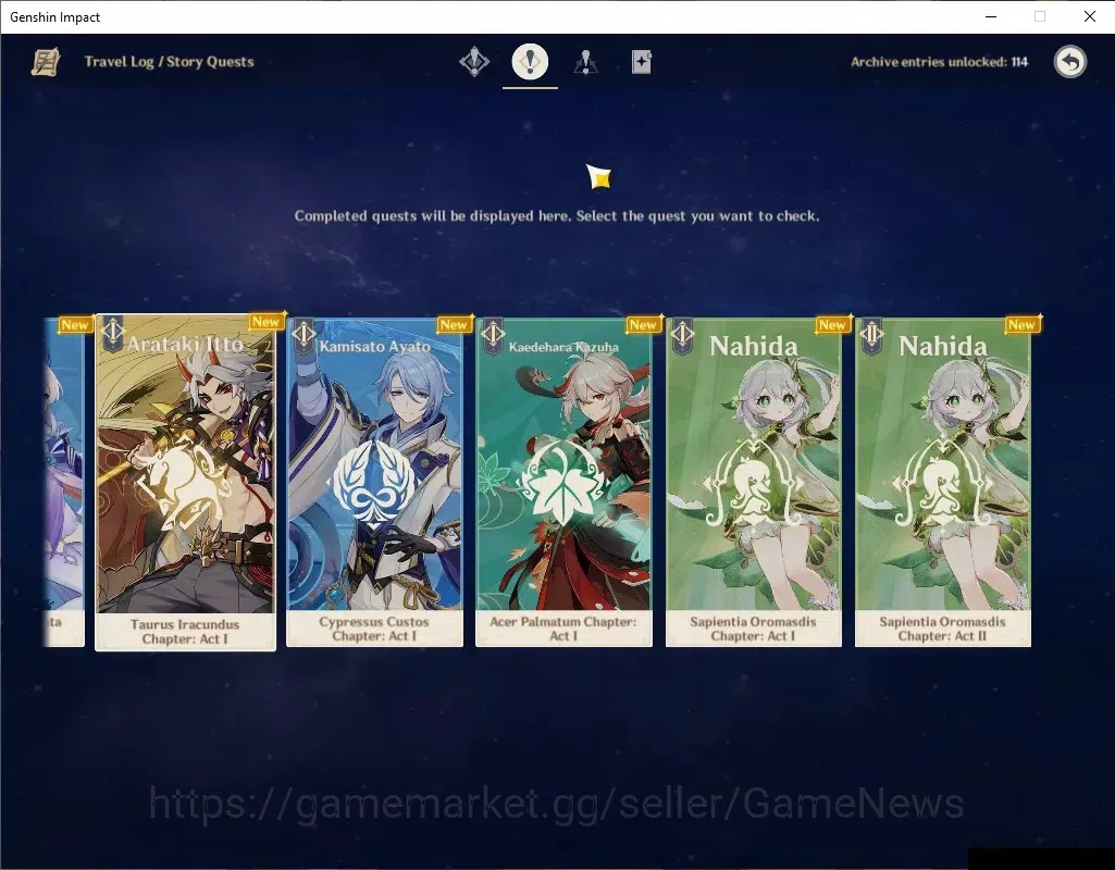 Genshin Impact Accounts Asia|AR57|11 Limited+2(*5Wep)|Arlecchino,Zibai,Kaz image 15