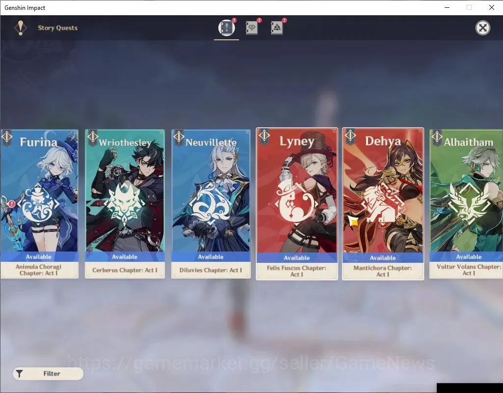 Genshin Impact Accounts Asia|AR57|11 Limited+2(*5Wep)|Arlecchino,Zibai,Kaz image 20