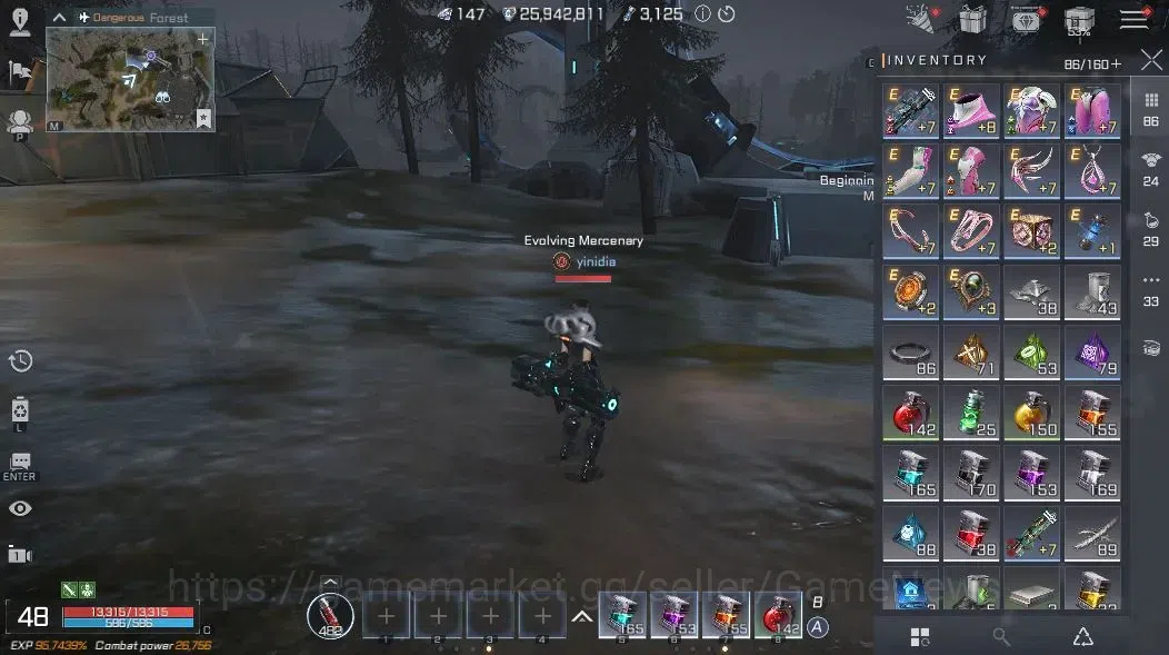 RF Online Next Accounts Starter Anka 2 | Demolisher Lvl 48 | DM 165 + 26k  image 6