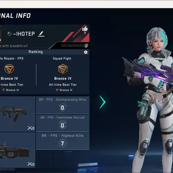 Blood Strike Accounts Others ASIA|Eternal Gun:Kala-Whisper|Ultra Gun:Galil-Knight|Check SS BS3526B