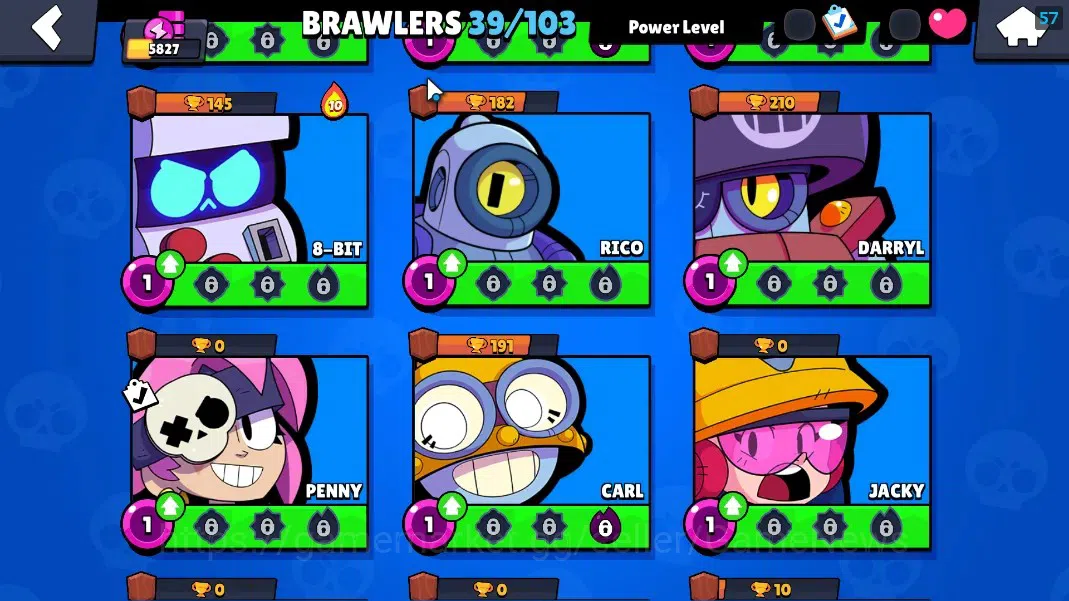 Brawl Stars Accounts 5827 Trophy|39 Brawler 7 Max [Squeak,Edgar,Frank,e image 10