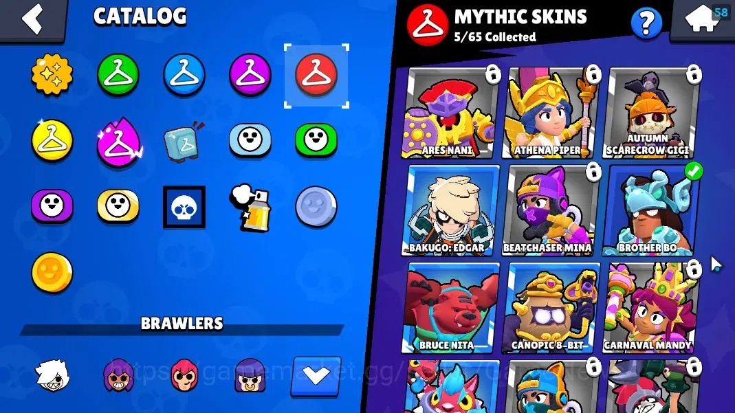 Brawl Stars Accounts 5827 Trophy|39 Brawler 7 Max [Squeak,Edgar,Frank,e image 14