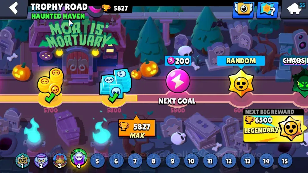 Brawl Stars Accounts 5827 Trophy|39 Brawler 7 Max [Squeak,Edgar,Frank,e image 5