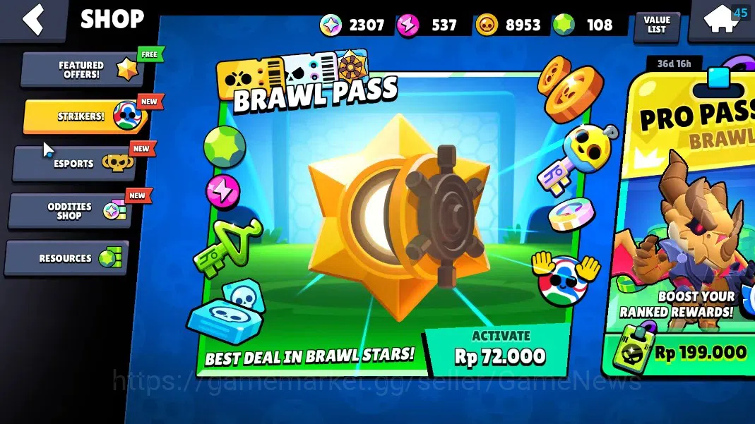 Brawl Stars Accounts 5827 Trophy|39 Brawler 7 Max [Squeak,Edgar,Frank,e image 6