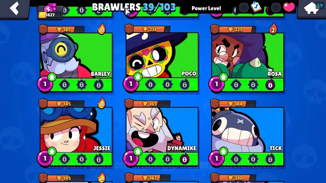 Brawl Stars Accounts 5827 Trophy|39 Brawler 7 Max [Squeak,Edgar,Frank,e image 9