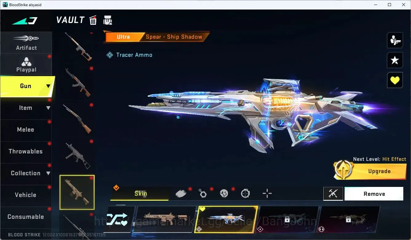 Blood Strike Accounts ASIA | 3 Collab: QBZ95, Kar98k,AK47 | 2 Ultra Guns image 16