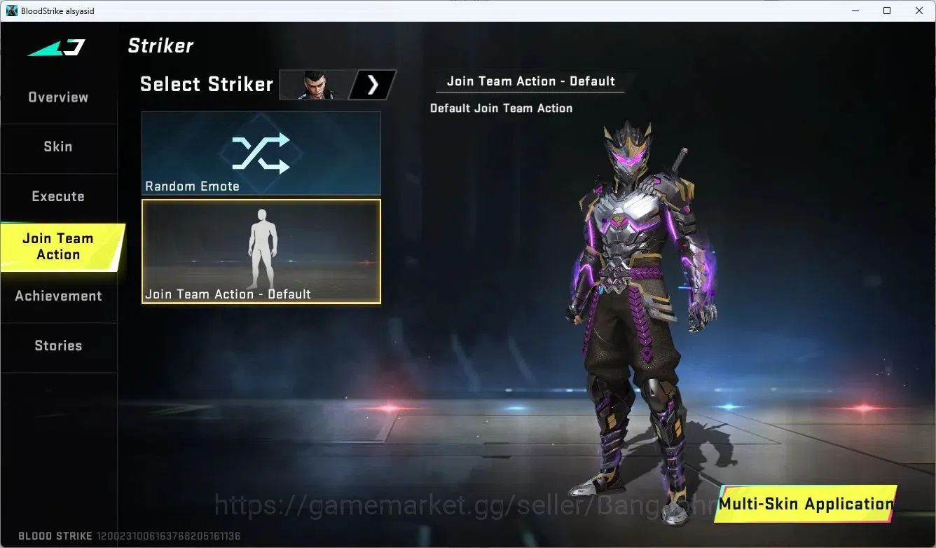 Blood Strike Accounts ASIA | 3 Collab: QBZ95, Kar98k,AK47 | 2 Ultra Guns image 7