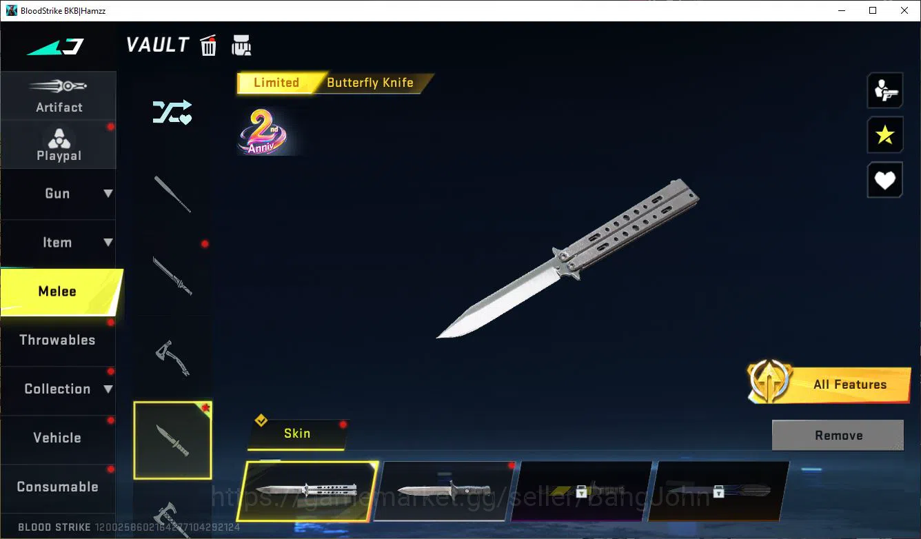 Blood Strike Accounts ASIA|ETHERNAL ZERO|EVO=FAL|LIMITED=BTF KNIF|ULTRA= image 6