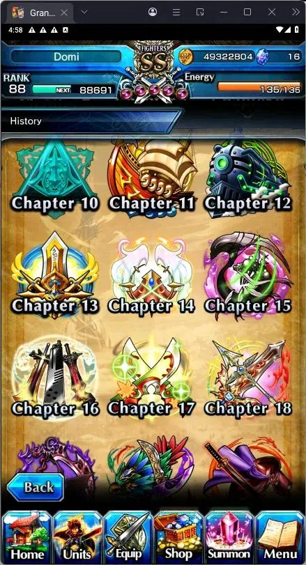 Grand Summoners Accounts Global | Rank 88 | Rimuru TW, Accelerator TW, Miyu image 7