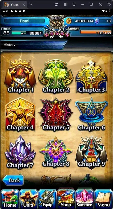 Grand Summoners Accounts Global | Rank 88 | Rimuru TW, Accelerator TW, Miyu image 8