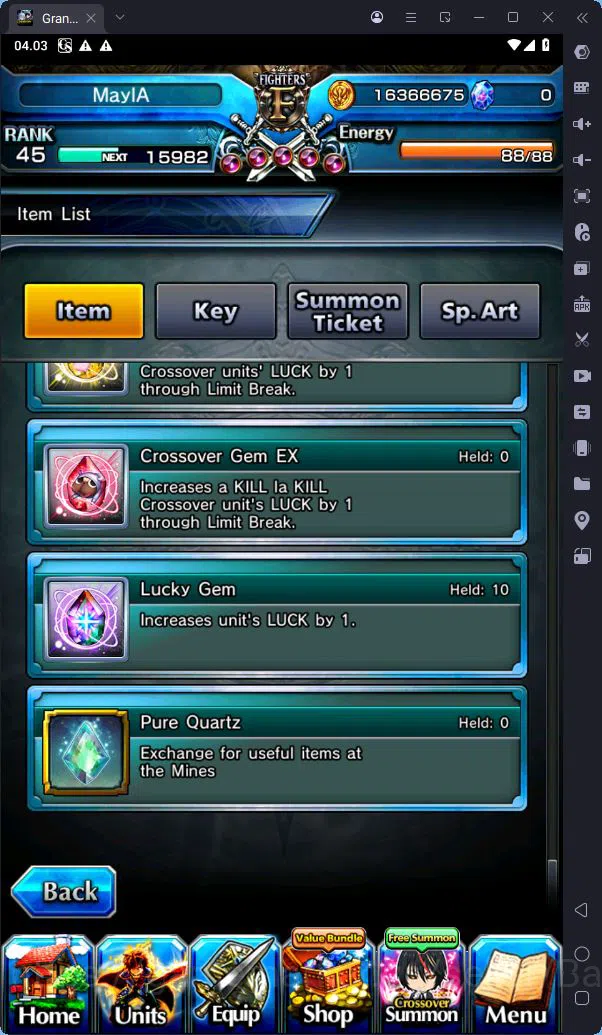 Grand Summoners Accounts [GLOBAL] Rank 45 | 10 Ascend | Houka Inumuta TW |  image 4