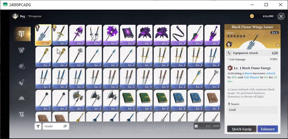 The Seven Deadly Sins: Origin Accounts [SEA] Lv2 Fresh Starter | 2 SSR | Meliodas, Guila  image 5