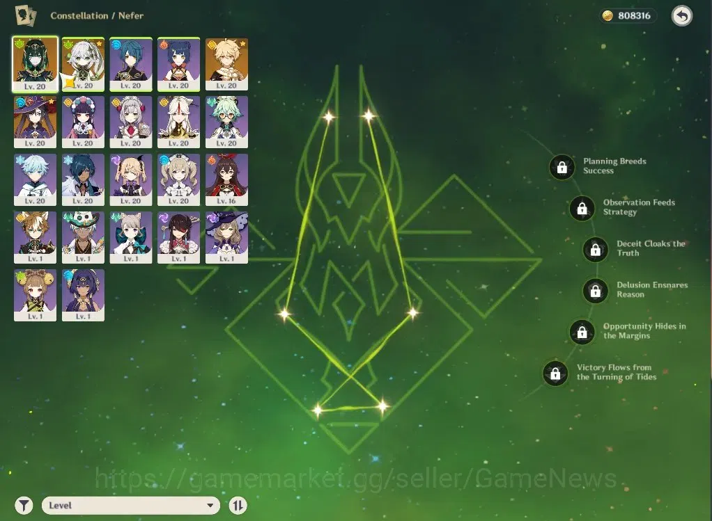 Genshin Impact Accounts ASIA|AR14|Fresh Starter|2Limited+1(*5Weapon)|Nefer image 3