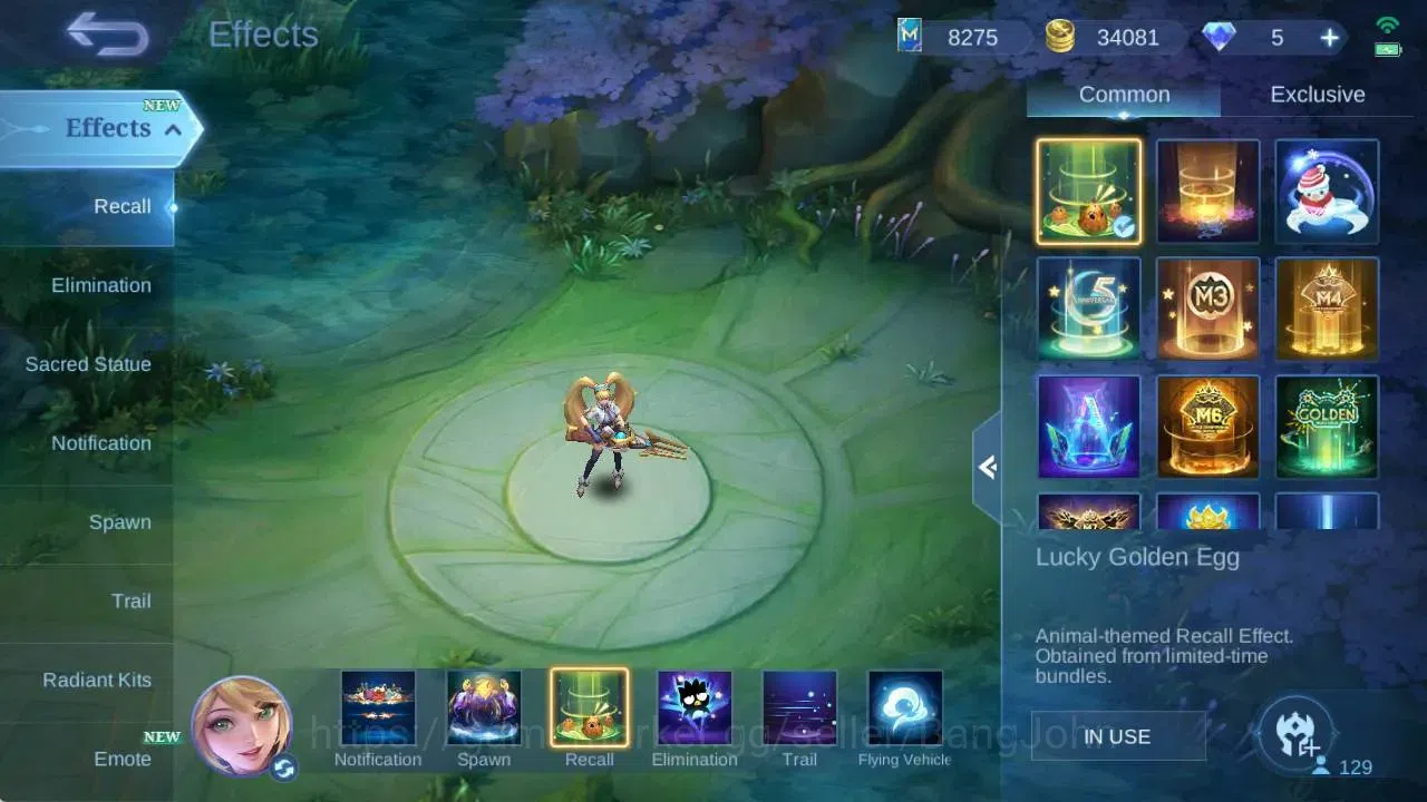 Mobile Legends: Bang Bang Accounts GLOBAL Hero 129 Skin 216|SEASON Floryn|CC Tigreal| image 6