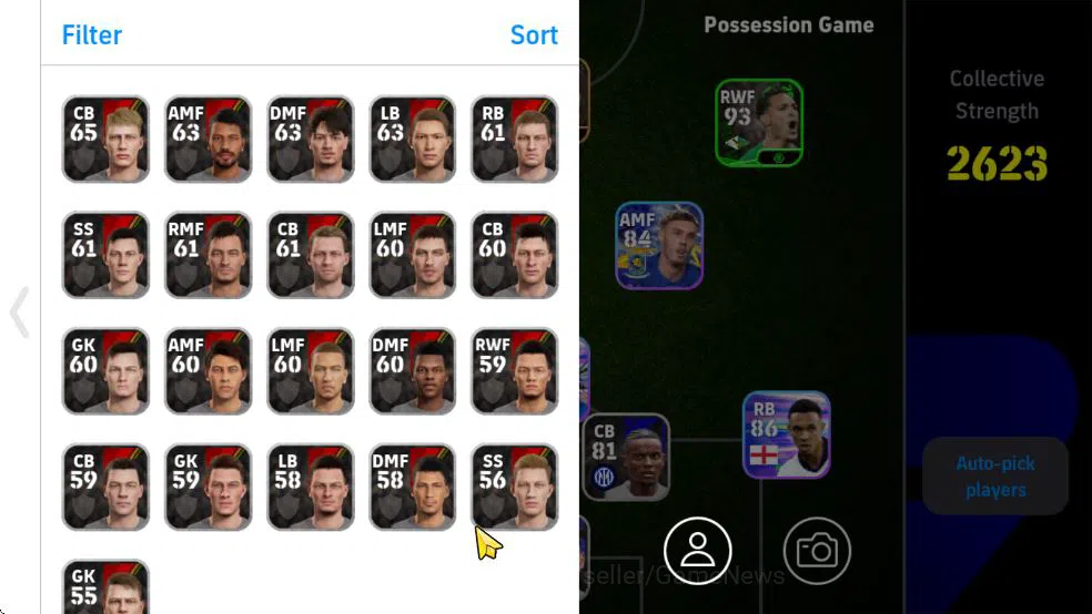 eFootball Accounts Mobile|Lionel Messi,Gerd Muller (Phenomenal Finish image 2