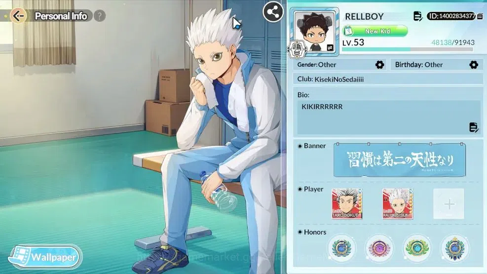 HAIKYU!! FLY HIGH Accounts SEA Lvl 53|2 SP [Toru Oikawa,Hajime Iwaizumi]+Memo image 2