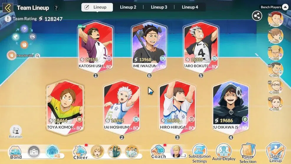 HAIKYU!! FLY HIGH Accounts SEA Lvl 53|2 SP [Toru Oikawa,Hajime Iwaizumi]+Memo image 8