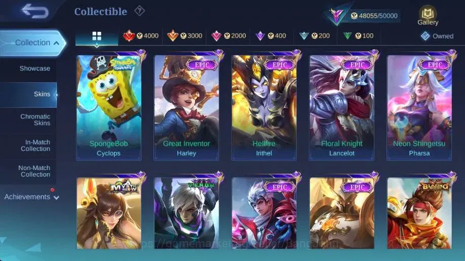 Mobile Legends: Bang Bang Accounts Global|Hero 83|Skin 168|Renowned|Sanrio Floryn|Pri image 11