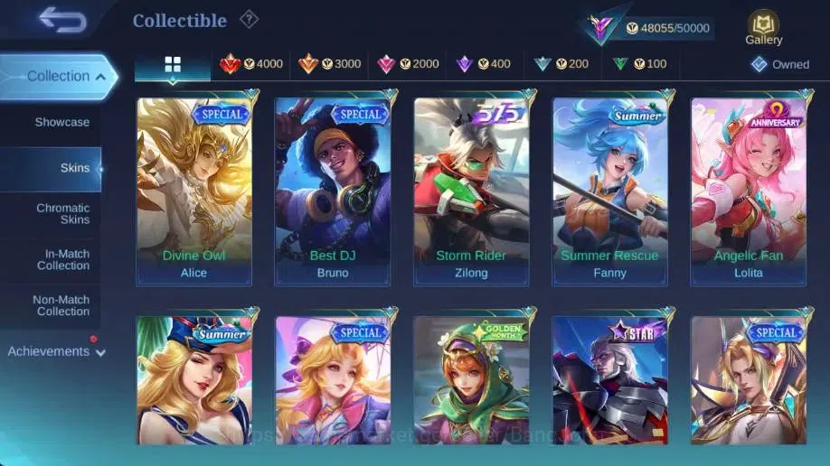 Mobile Legends: Bang Bang Accounts Global|Hero 83|Skin 168|Renowned|Sanrio Floryn|Pri image 16
