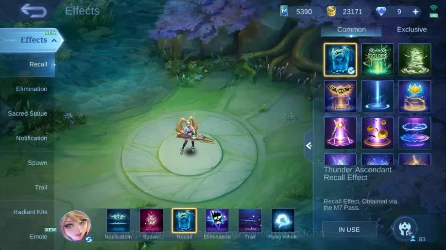 Mobile Legends: Bang Bang Accounts Global|Hero 83|Skin 168|Renowned|Sanrio Floryn|Pri image 6