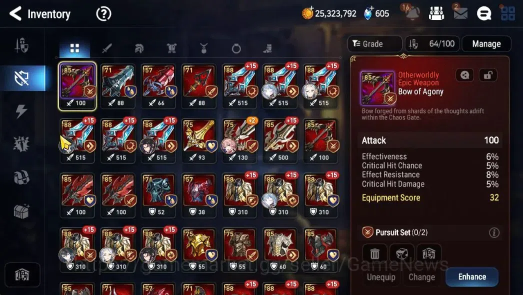 Epic Seven Accounts High-End GLOBAL Unverif|5 ML(NM Luna,M Chloe,LW Peira, EW Ludwig,Etc)+Hwayoung,TA Coly|Poh ON|4,2k 14