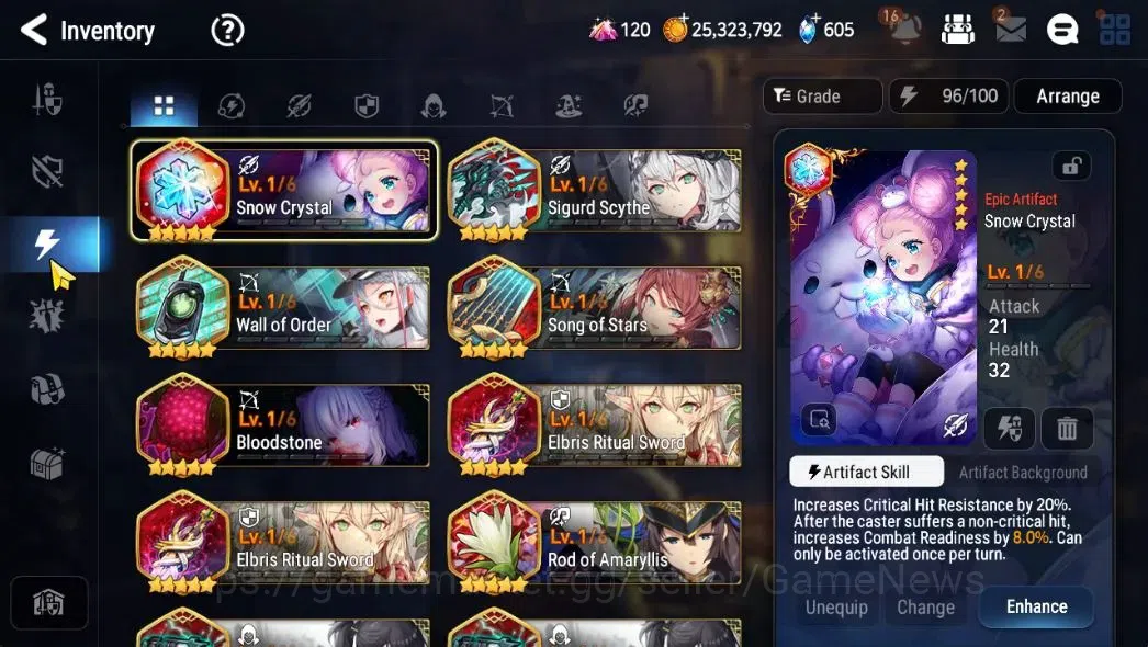 Epic Seven Accounts High-End GLOBAL Unverif|5 ML(NM Luna,M Chloe,LW Peira, EW Ludwig,Etc)+Hwayoung,TA Coly|Poh ON|4,2k 15