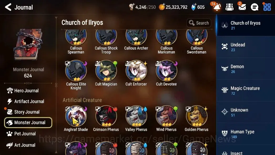 Epic Seven Accounts High-End GLOBAL Unverif|5 ML(NM Luna,M Chloe,LW Peira, EW Ludwig,Etc)+Hwayoung,TA Coly|Poh ON|4,2k 19