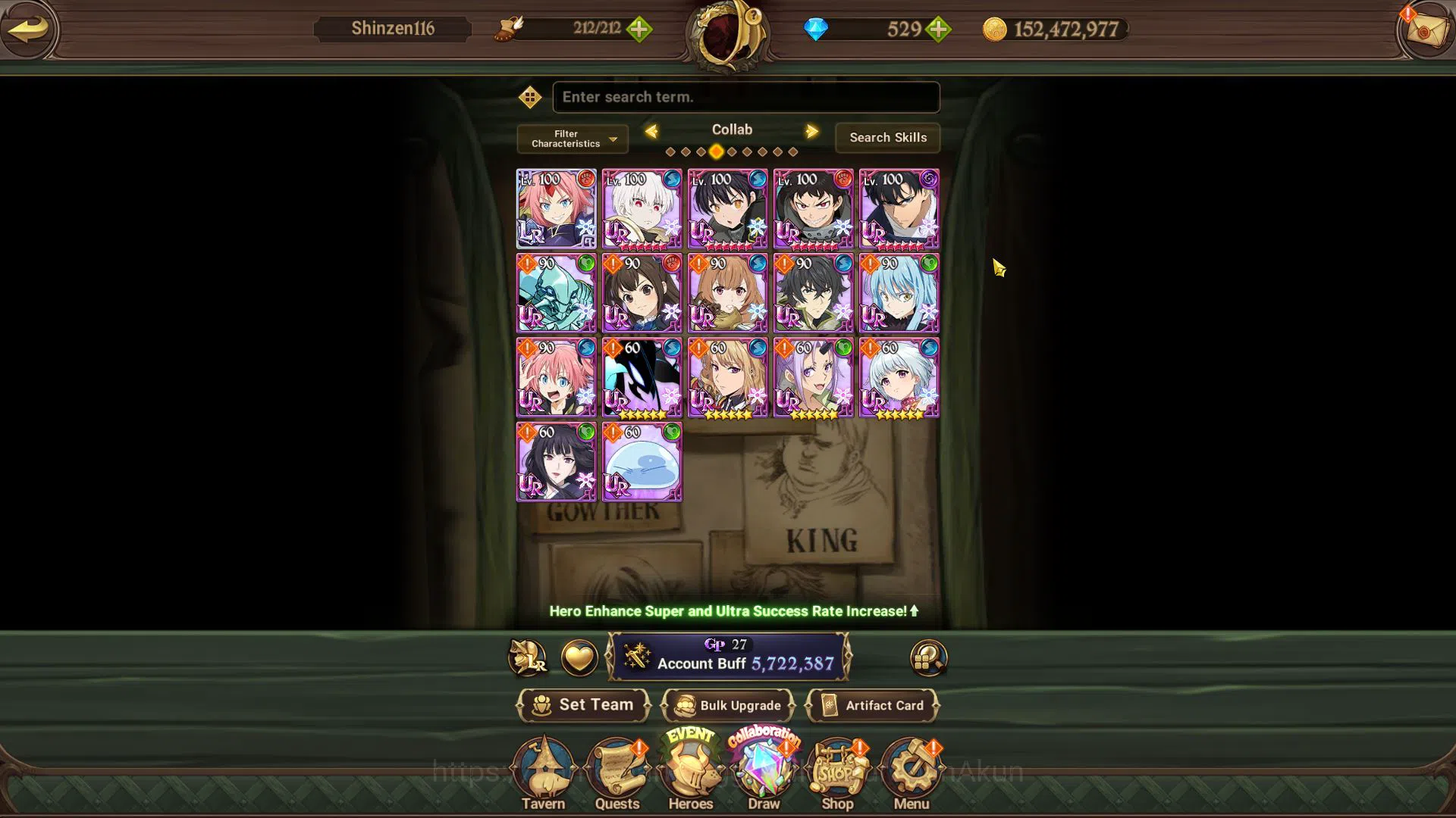 The Seven Deadly Sins: Grand Cross Accounts Asia|5,7M CC|6 LR+2UR+Many Collab 526 DM|HGowther6 image 5