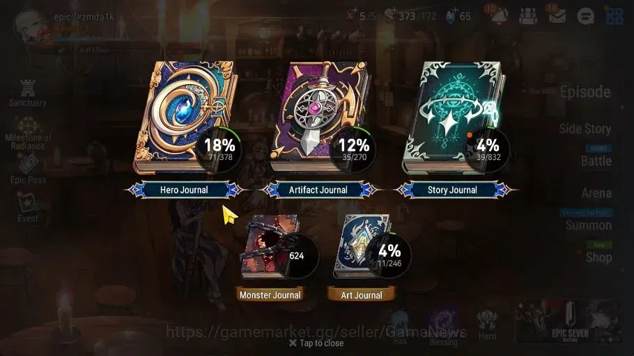 Epic Seven Accounts GLOBAL Unerif|2 ML(Starze,Judge Kise)+Nahkwol,Lili image 3