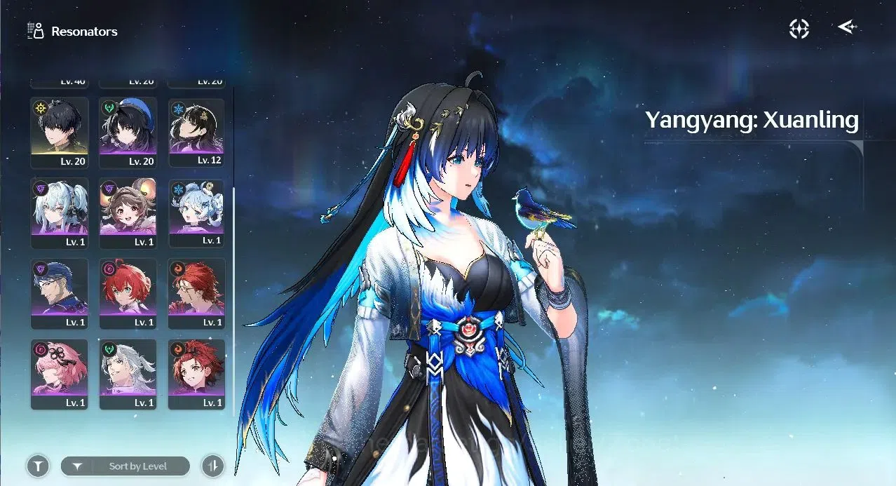 Wuthering Waves Accounts Starter SEA|STARTER UL20|YY:Xuanling+Sign,Lynae+Sign|MC MALE|cek ss|TakeMail(WW705Z) 2